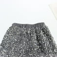 thumbnail image 6 of XXWXYD Sparkly Sequin Tu𝗍u Skirt Elastic Waist Shiny Tulle Ballet Dance Dress Toddler Baby Puffy Mesh Par𝗍y Outfit Girls A Line Princess Costum𝖾 Flared, 6 of 9