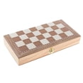 thumbnail image 2 of Juego de Ajedrez de Madera Plegable Sunnimix Juego de mesa tradicional Con Piezas Extra de Madera clara, 2 of 8