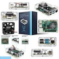 thumbnail image 3 of Vilros Basic Starter Kit for Raspberry Pi 4 with Fan Cooled ABS Case-Includes Raspberry Pi 4 Board and 7 Accessories (4GB, Clear Transparent Case), 3 of 5