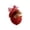Red, variant on Forest Animal Acorn Ornaments, Cozy Forest Woodland Creature Acrylic Hanging Ornaments for Christmas Tree, Pine Cone Animal Decor, Squirrel Christmas Ornaments, Home Party Décor