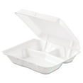 thumbnail image 4 of Dart Foam 3 Compartment Carryout Food Containers, 200 count, 4 of 4