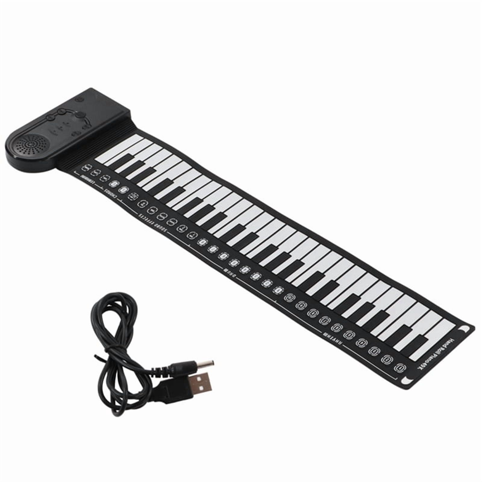 3X Keyboard Piano Roll Up Electric Piano for Beginners Foldable 49 Keys Electronic Piano