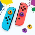 thumbnail image 2 of Switch Thumb Grips Cover Silicone Cute Splatoon Squid Joystick Caps Compatible With Nintendo Switch/oled/lite Controller, 2 of 2
