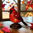 thumbnail image 4 of YingYouFu Bird Lamps for Bedrooms - Vintage Glow, Bird Desk Light and Table Decor, Ambiance Lighting for Bedside, Nightstand, Bedroom, Study, Office,Women, Mom, or Birthday, 4 of 5
