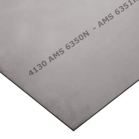 0.063" x 24" x 48", 4130 Chrome Moly Steel Sheet