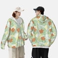 thumbnail image 4 of Fotbe Tropical Flowers Chaqueta con Protección Solar UPF 50+ para Hombre y Mujer, Camisa con Capucha y Bolsillos-X-Large, 4 of 7
