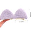 thumbnail image 3 of Bangs Hair Clip Plush for Cat Ears Hair Barrettes Animal Ears Hair Side Clips Cartoon Barrettes Hairstyle Accessories, 3 of 4