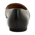 thumbnail image 2 of ALFANI Womens Black Comfort Neptoon Square Toe Slip On Leather Flats Shoes 6.5 M, 2 of 4
