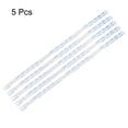 thumbnail image 2 of Cable de cinta FPC FFC de 8 pines Uxcell para TV LCD, audio de coche, reproductor de DVD, portátil PE blanco 5 piezas, 2 of 4