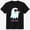 Black-17, variant on Boys Halloween Shirt and Girls Halloween Shirt, Tropical Halloween Ghost Skeleton and Pumpkin Icons, Graphic T-Shirt