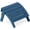 Navy Blue, variant on PetFurnishn Adirondack Ottoman, Patio Foot Rest, Adirondack Foot Rest, Folding Adirondack Footstool, Weather Resistant for Adirondack Chair, Widely Used for Outdoor, Porch,Garden,Fire Pits-Black