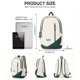 thumbnail image 3 of Stylish Color Block Preppy School Backpack - Perfect For Students, Teens & Girls On The Go!, 3 of 5