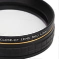thumbnail image 4 of Lentille de gros plan en verre optique, filtre macro pour photographie de fleurs, bijoux, gouttes d'eau, 62 mm, 4 of 4