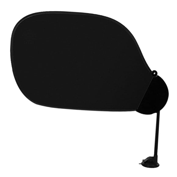 Protector de ventana lateral universal resistente para parabrisas de coche. Negro