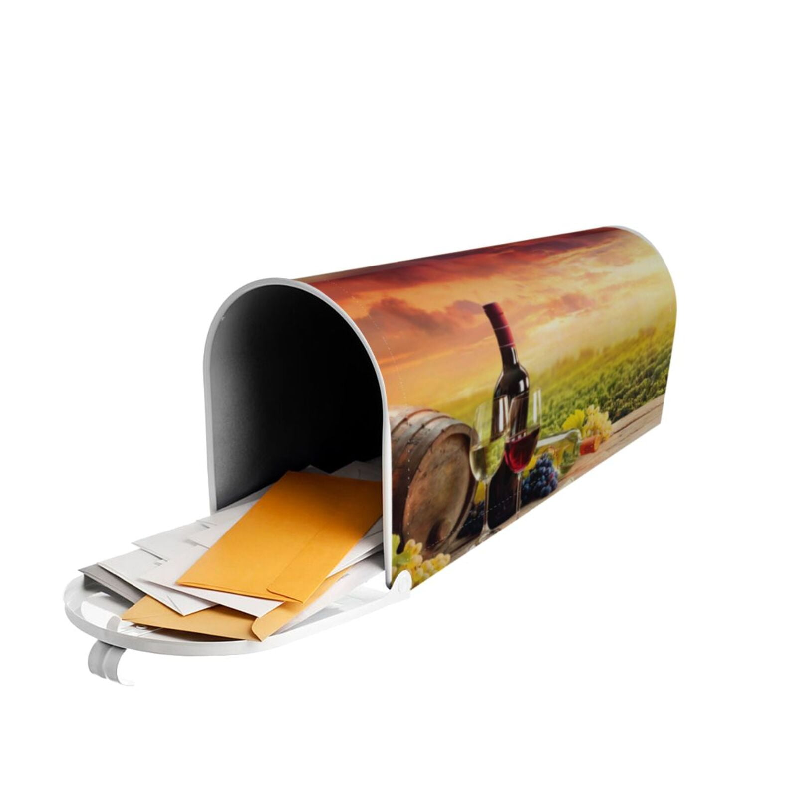 Kdxio Magnetic Mailbox Cover 25.5x21 in Mailbox Cover Outdoor Decoration Holiday Mailbox Covers for Home Garden Yard-25.5x21 in