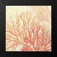 thumbnail image 2 of Coulter, Cynthia 20x20 Black Modern Framed Museum Art Print Titled - Coral Reef Cream II, 2 of 5