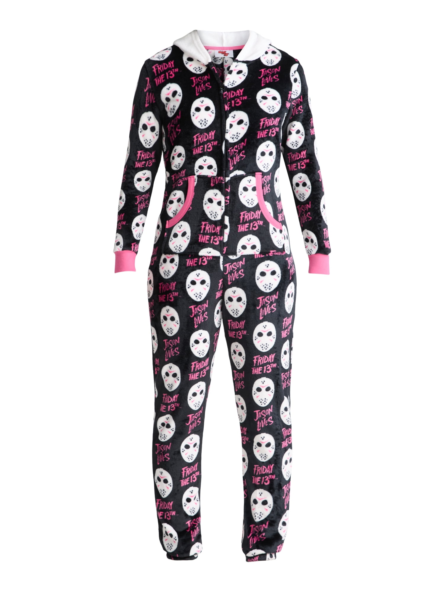 Warner Bros Friday the 13th Women's Jason Graphic Union Suit, Sizes XS-3X