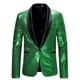 thumbnail image 2 of Traje de actuación europeo y americano con lentejuelas doradas, traje de discoteca para hombre, presentador de MC, estudio, abrigo de talla europea, 2 of 5
