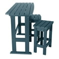 thumbnail image 3 of Highwood 3-pc Lehigh Balcony Set - Counter Height, Outdoor, Eco-friendly, Synthetic Wood, 3 of 11