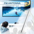 thumbnail image 3 of MYRIAD 115 cm 10 section telescopic antenna FM AM radio, 3 of 5