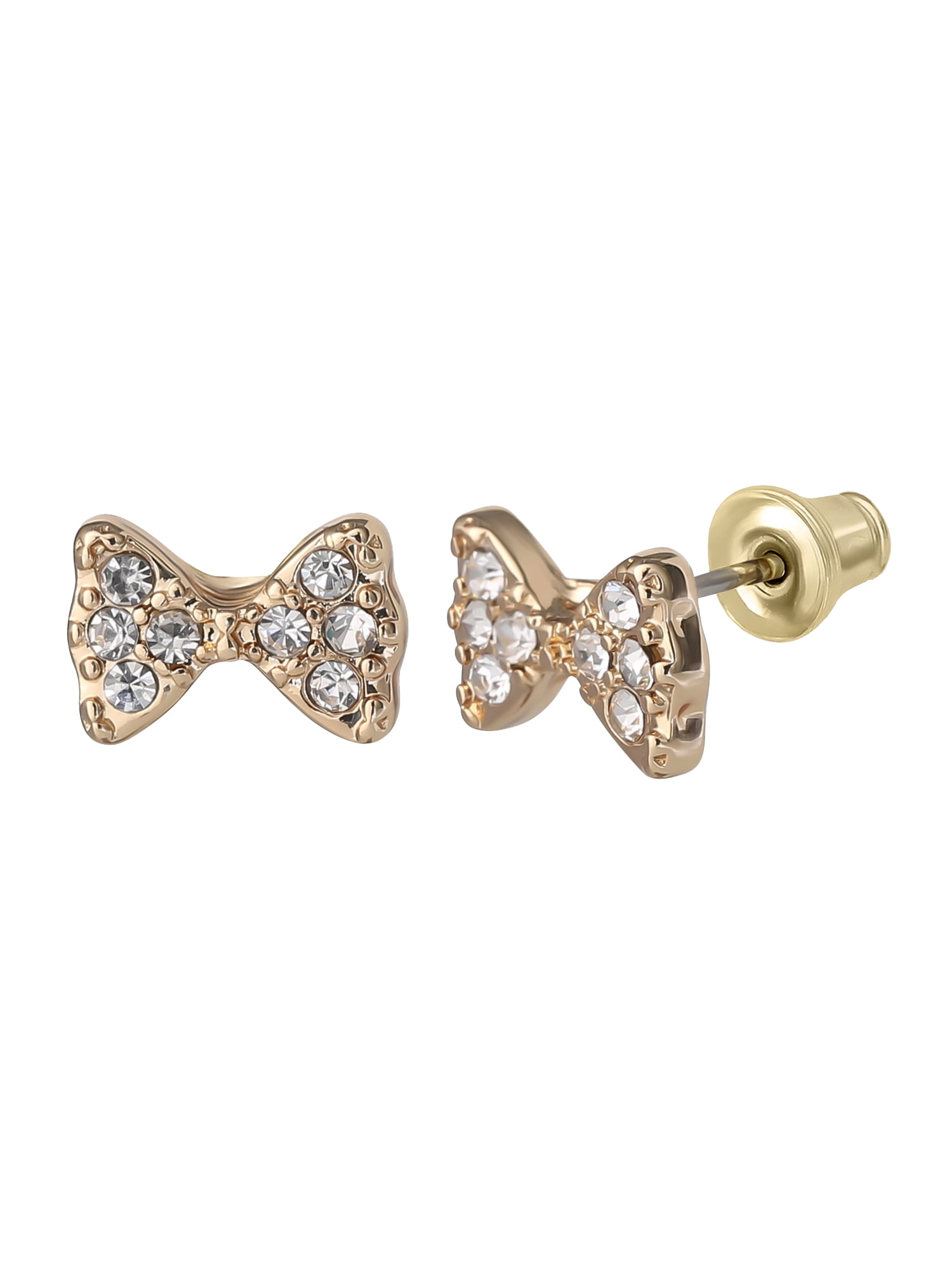 Celebrity Pink Women's Bow & Heart Earring Set - 3 Pairs