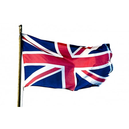 Union Jack Canvas - Canvas Print Union British Flag National London State Jack Stretched Canvas 10 x 14