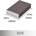 thumbnail image 3 of 12Pcs Sanding Sponge 220 Grit Fine Sanding Blocks for Drywall Metal Wood Washable and Reusable, 3 of 6
