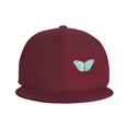 thumbnail image 3 of ZICANCN Vintage Animal Baseball Casquettes Papillon Insecte, Casquettes de Camionneur pour Hommes et Femmes, Casquettes Plates Respirantes Réglables, Rouge Foncé, 3 of 6