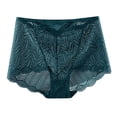 thumbnail image 4 of Blmnix Women Panties Breathable Sexy Underwear High Waisted Boxers Green Lace Panties Sexy Panties for Women,L, 4 of 5