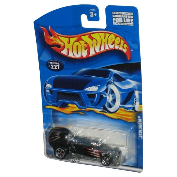 Hot Wheels Skullrider (2000) Mattel Black Die-Cast Toy Car #227