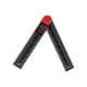 thumbnail image 2 of Digital Display Angle Ruler 2 in 1 Plastic Lightweight Convenient Black Digital Angle Finder200mm, 2 of 5