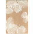 thumbnail image 1 of Trans-Ocean Importe CRE80843912 Liora Mannequin Carmel Palm Indoor & Outdoor Rug&44; Sable - 7 Pi 10 Po x 9 Pi 10 Po., 1 of 1
