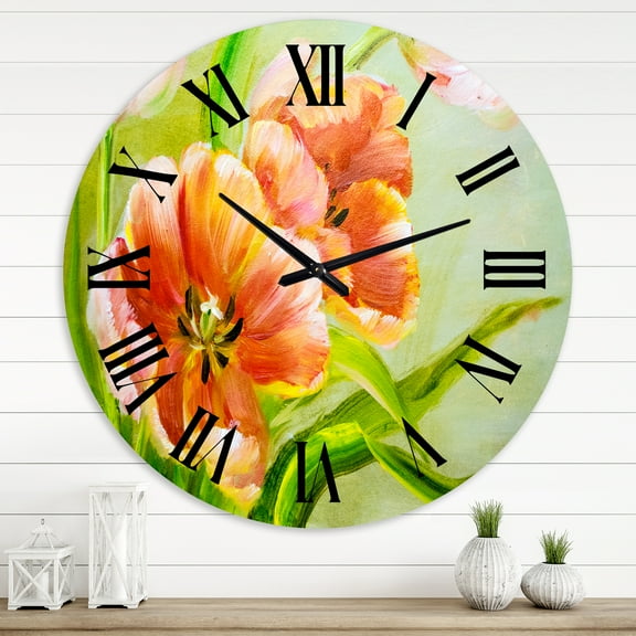 Designart 1 in Traditional Wall Clock
