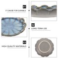 thumbnail image 4 of Flower Shape Snack Dish Ceramic Side Dish Plate Seasoning Sauce Dipping Bowl, 4 of 8