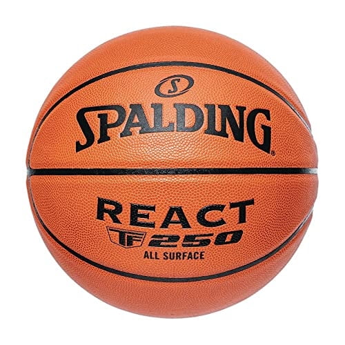 Baloncesto Spalding REACT TF-250 para interiores y exteriores de 28,5 cm