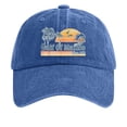 thumbnail image 1 of MIASHUI Casquette de Baseball Hommes Femmes Classique Ajustable Chapeau de Sport Extérieur, Bleu, 1 of 3