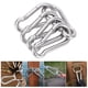 thumbnail image 4 of Mosquetón De Resorte, Clip De Mosquetón Pequeño De Acero Inoxidable Para Exteriores Para Senderismo Para Acampar ANGGREK Heavy Duty Carabiners Clips Hook, 4 of 8