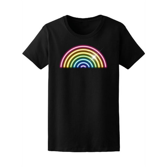 Rainbow Colorful In Sharp Style Tee Women's -Image by Shutterstock