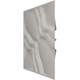 thumbnail image 4 of Ekena Millwork 19 5/8"W x 19 5/8"H Rogue EnduraWall Decorative 3D Wall Panel, Universal Aged Metallic Weathered Steel (Covers 2.67 Sq. Ft.), 4 of 6