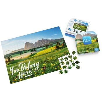 300-Piece Calm Jigsaw Puzzle and Storage Bag, You Belong Here