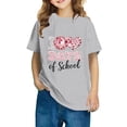 thumbnail image 2 of Xihbxyly Camiseta con Estampado Escolar, Bonita Camiseta de Cuello Redondo, Tela Suave y Transpirable, Ropa Informal, Conjunto de Verano para Niñas, Ropa Escolar Diaria, de 3 a 14 Años, Un Regalo de, 2 of 7