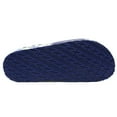 thumbnail image 6 of Hype Co College NCAA Unisex Navy Midshipmen Sandal Slides, 6 of 6