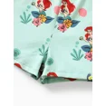 thumbnail image 4 of Disney Princess Toddler Girls Rompers Ariel Moana Rapunzel Graphic Floral Print Spaghetti Strap Jumpsuits Sizes 2-6, 4 of 5