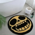 thumbnail image 3 of Wadada Halloween Bath Rug, Spider Web Ghost Pattern Bath Mat, Non Slip Shower Rugs Foot Mat Front Door Mat, Carpet Floor Rug for Home Kitchen Bedroom Bathroom Living Room Decor, 3 of 6