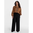 thumbnail image 2 of Scenario Women's Drapey Denim Jeans, Sizes XS-XXXL, 2 of 6