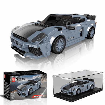 Honchoes Sports Racing Car Building Set with Display Box Compatible with Lego City Cars for Adults 415 Pcs