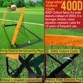 thumbnail image 2 of Happy Jump Portable Soccer Goal 6.6x3.3 FT Pop Up Soccer Net for Kids Backyard Training, 1 Pack, 2 of 6