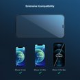 thumbnail image 3 of BlitzWolf Tempered Glass Film for iPhone 12 / 12 Pro, 3D Screen Protector HD Explosion-proof Anti-Scratch Anti-Fingerprint Full Coverage 9H, 3 of 8