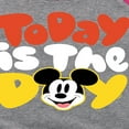 thumbnail image 3 of Mickey & Friends - Today Is The Day - Toddler And Youth Girls Raglan Graphic T-Shirt, 3 of 4