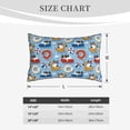 thumbnail image 5 of Haiem Pillowcase for Hair and Skin Queen - Dogs With Pool Floats Printed Soft Pillowcase with Envelope Closure-16"x24", 5 of 8